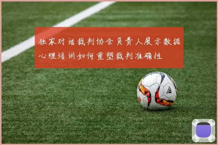 独家对话裁判协会负责人展示数据心理培训如何重塑裁判准确性